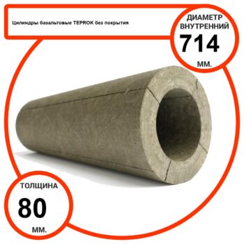 Цилиндр базальтовый D714-T80 BP-100 без покрытия